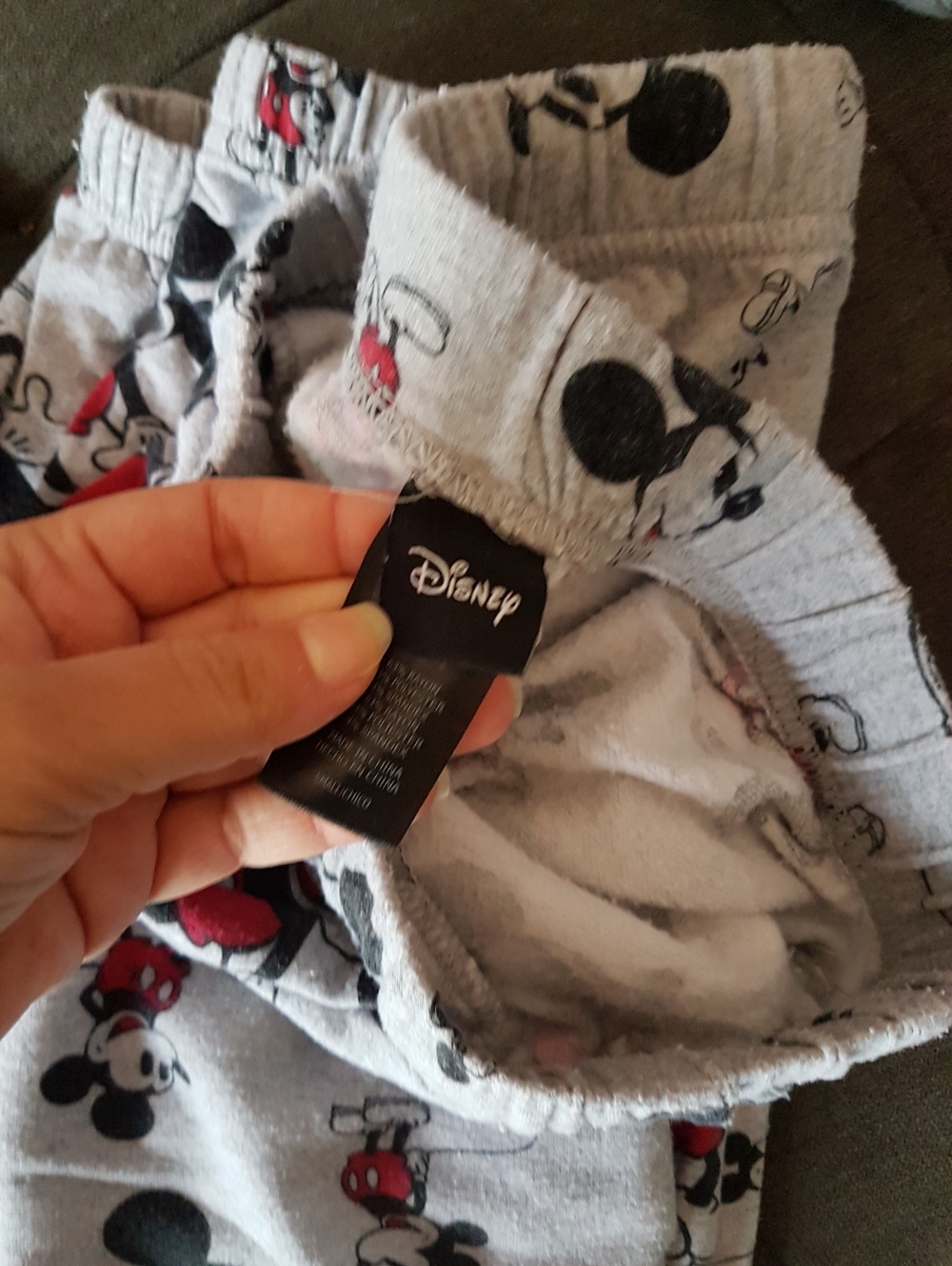 Disney Mickey Mouse Gray Pajama Bottoms - Picture 13 of 15